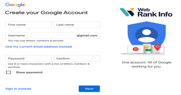 Are Google accounts free to make?