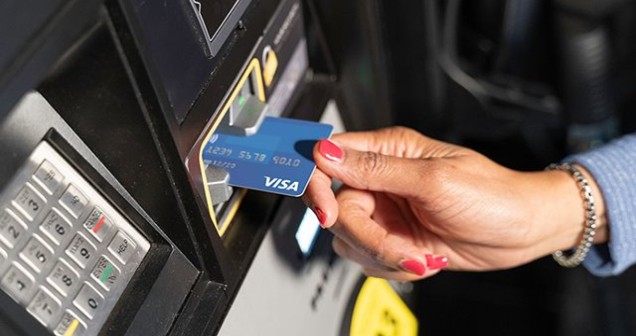 Can a Visa card be used for gas?